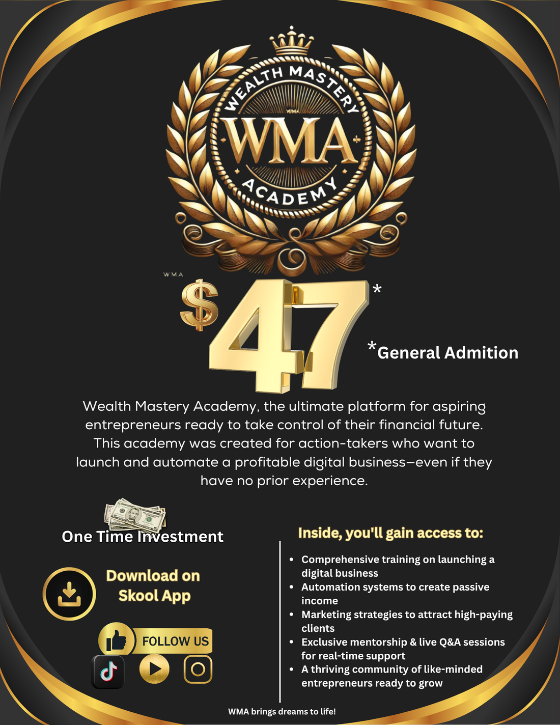 How to Start a Digital Business in 2025: Join Wealth Mastery Academy for Training, Tools & Community