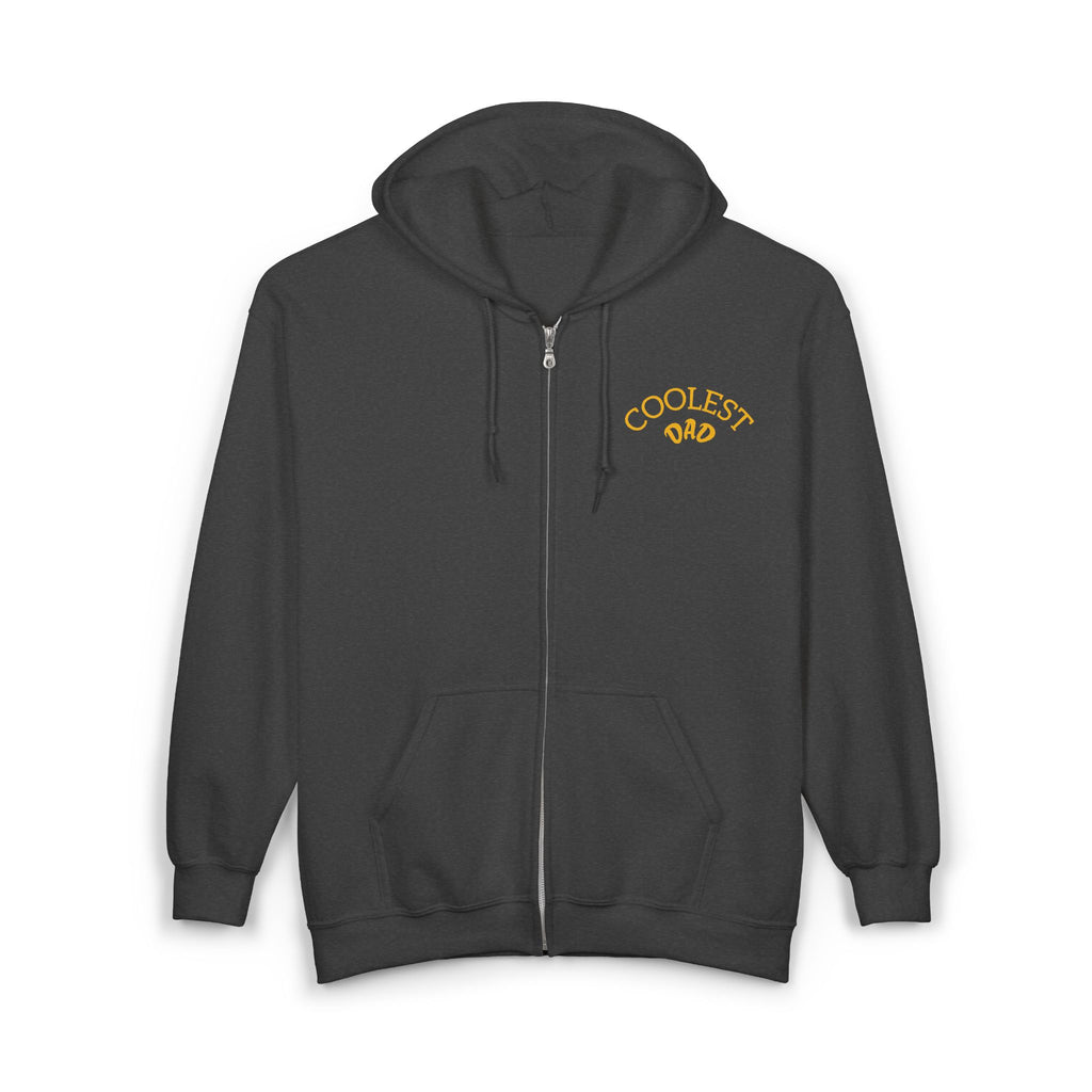 Viking "COOL DADS" - "HAVE BEARDS" Full Zip Hoodie Sweatshirt, Father's Day Gift, Funny Dad Apparel, Dad with Beard, Viking Lover Gift, Norse Mythology Clothing