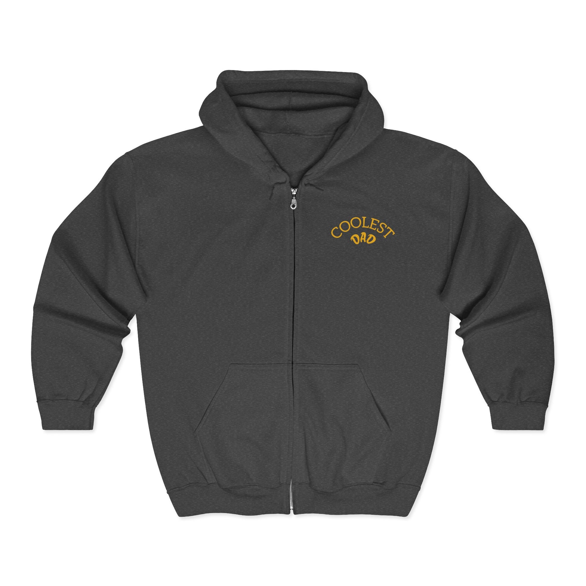 Viking "COOL DADS" - "HAVE BEARDS" Full Zip Hoodie Sweatshirt, Father's Day Gift, Funny Dad Apparel, Dad with Beard, Viking Lover Gift, Norse Mythology Clothing