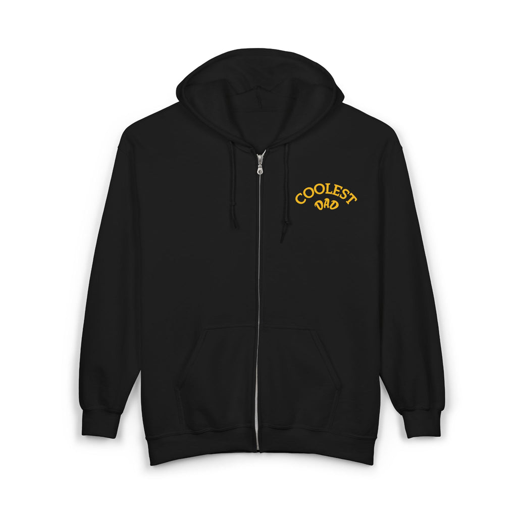 Viking "COOL DADS" - "HAVE BEARDS" Full Zip Hoodie Sweatshirt, Father's Day Gift, Funny Dad Apparel, Dad with Beard, Viking Lover Gift, Norse Mythology Clothing