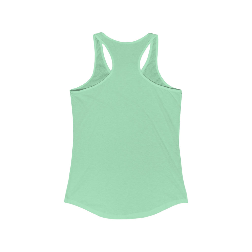 Racerback Tank Top - Muscular Female Graphic - Freaky AF Design - Women's Fitness Apparel